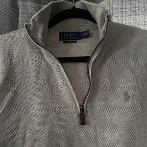 Men's Polo Ralph Lauren Pima Cotton Half-Zip Sweater
